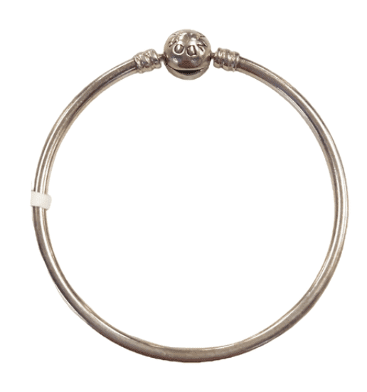 WOMENS SILVER PANDORA BANGLE, 8.35G Women's Jewellery Gumtree