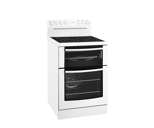 Westinghouse WLE645WA 60cm White Freestanding Electric Stove Ovens