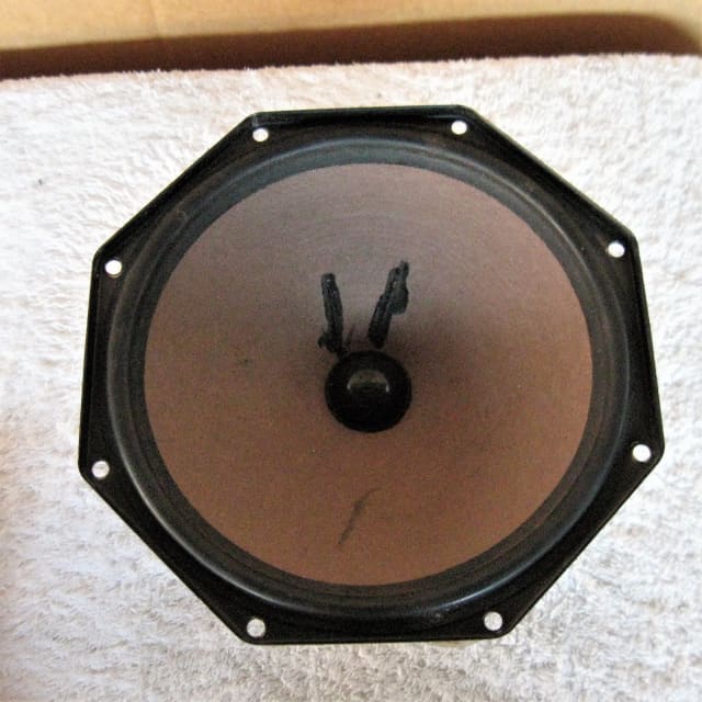 Vintage Phillips WOOFER AD 8061 / w4 Made in Belgium Speakers in