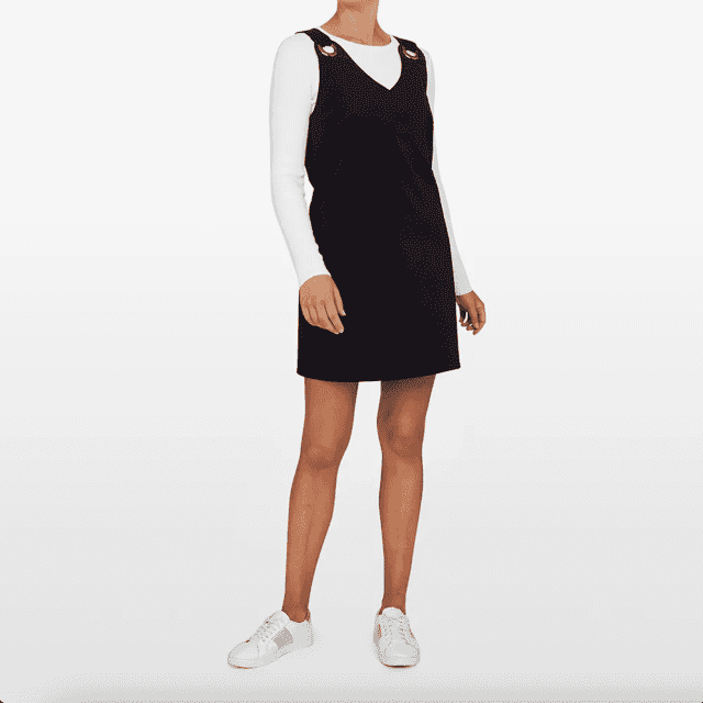 french connection pinafore dress