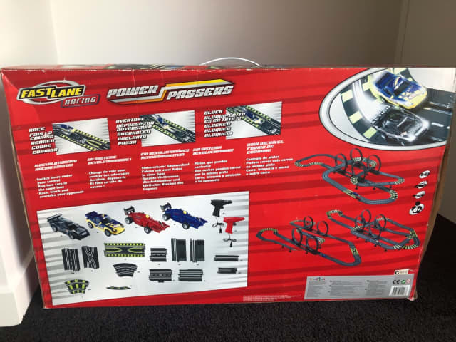 Fast Lane Power Passers Extreme Loop Racing Track set - Toys - Indoor ...