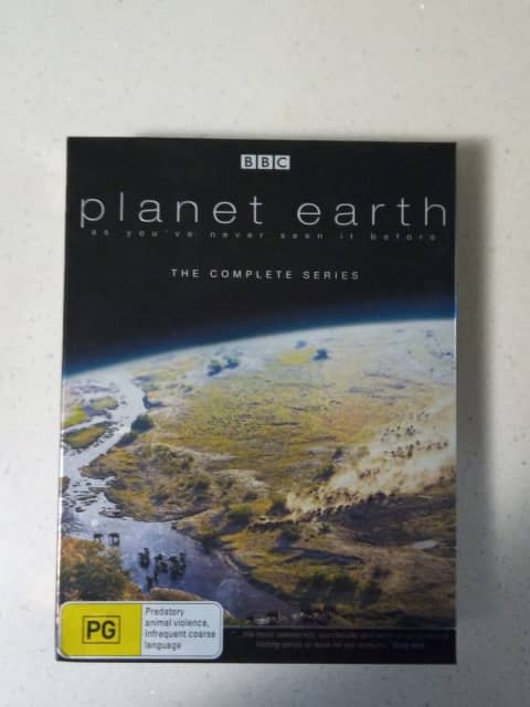 PLANET EARTH - THE COMPLETE SERIES - BBC - 5 DVDS - DAVID ATTENBOROUGH ...