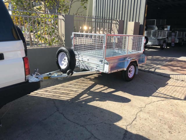 Superior Trailer 7x4 Heavy Duty Hot Dipped Gal FULL Package | Trailers ...