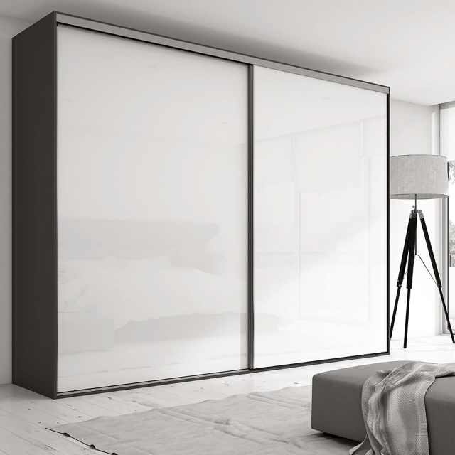 WARDROBE MIRROR SLIDING DOORS FRAMELESS AND FRAMED DIY Delivery 53