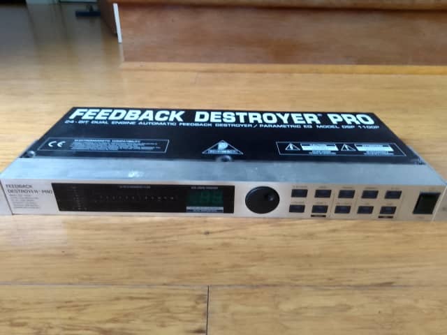 Behringer Feedback destroyer Pro DSP1100P, Rack Gear | DJ Gear