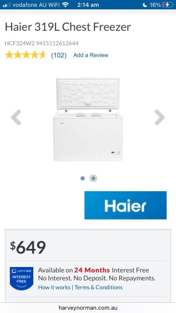 haier hcf324w2