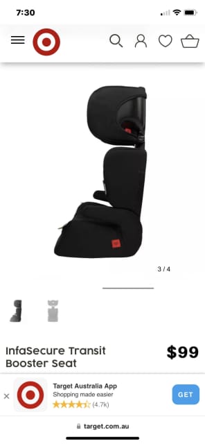 Infasecure booster seat store target