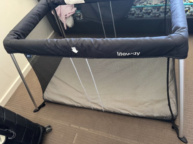 4baby liteway travel sales cot