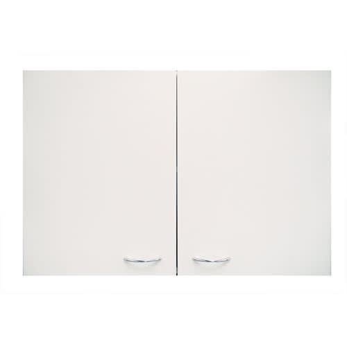 Wall Hung Laundry Cupboard Overhead Kitchen White 900mm wide