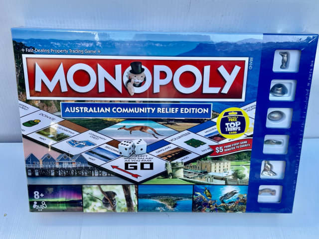 MONOPOLY Australian Community Relief Edition BRAND NEW | Board