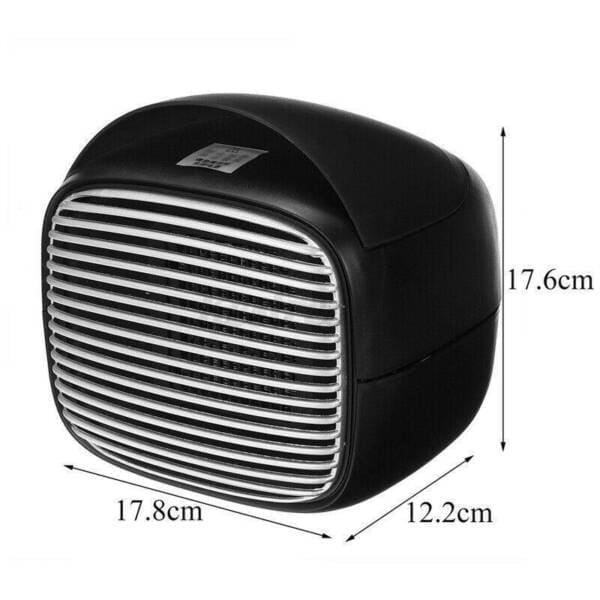 Mini 800W Electric Heater Warmer Desktop Space Heating Fan Home Air