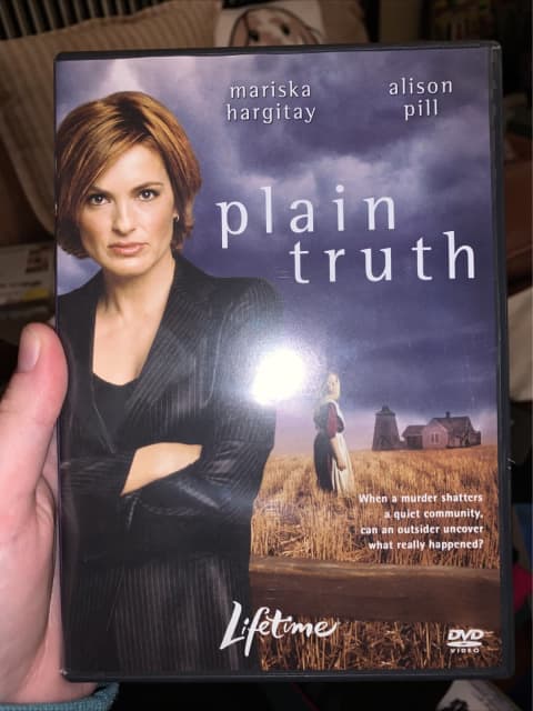 Mariska Hargitay Svu Movie Dvd Plain Truth 2004 Jodi Picoult 