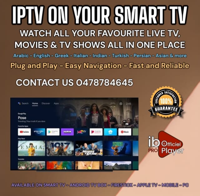 Smart TV Arabic Greek Italian Indian Turkish Persian TVs