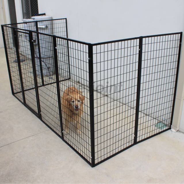 Pet Puppy Dog Fencing Wall Fence Attachable Super Heavyduty Free Post