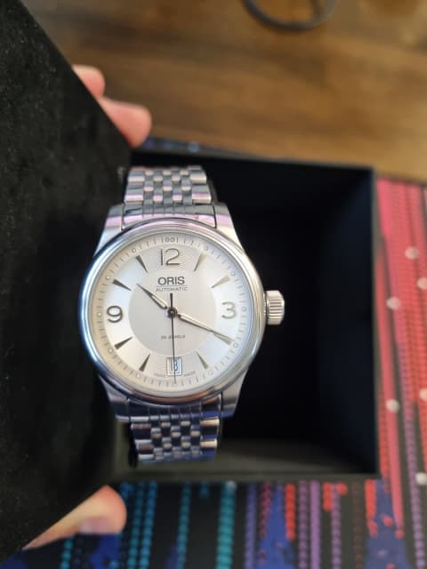 Oris Classic Date Silver Dial Swiss mens watch Watches Gumtree