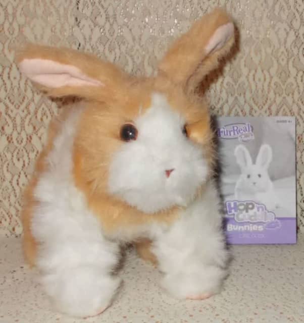 Furreal hop n outlet cuddle bunny