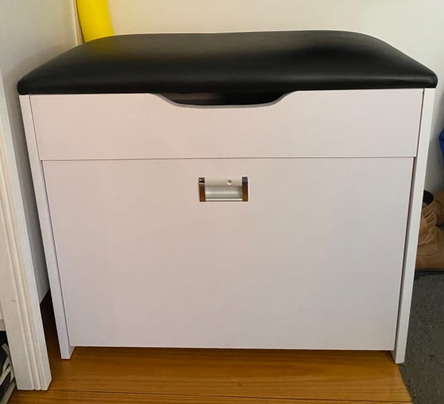 Artiss Shoe Bench Storage w/ Drawer 15 Pairs White Gumtree Australia