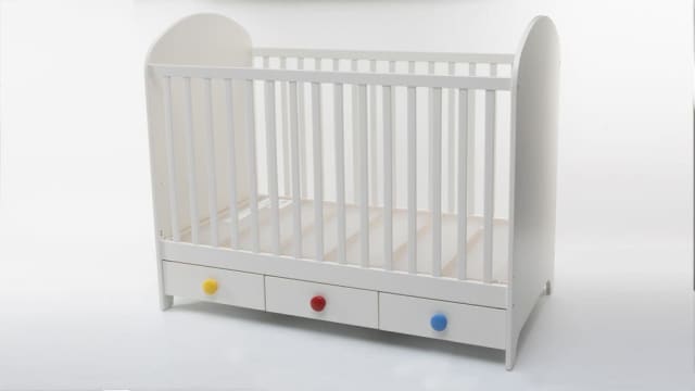 Gonatt crib outlet white