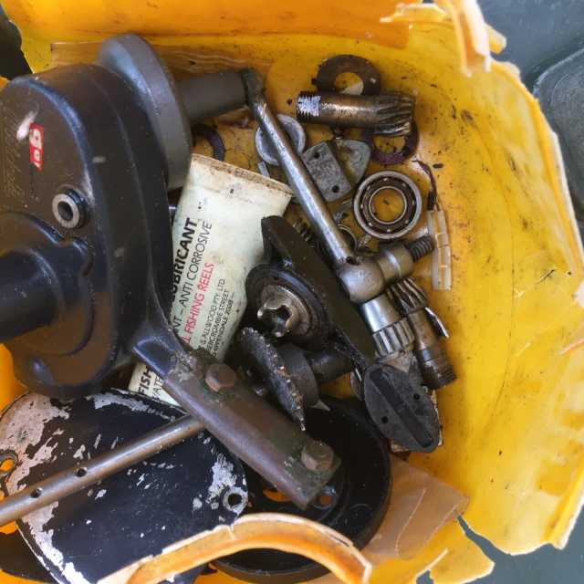 Vintage Mitchell fishing reel with spares Fishing in Lennox Head NSW