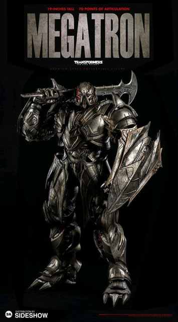 threezero the last knight megatron