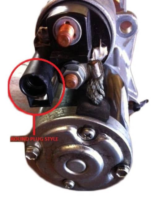 08/0604/13 HOLDEN COMMODORE VE V6 3.0L 3.6L STARTER MOTOR ROUND TYPE