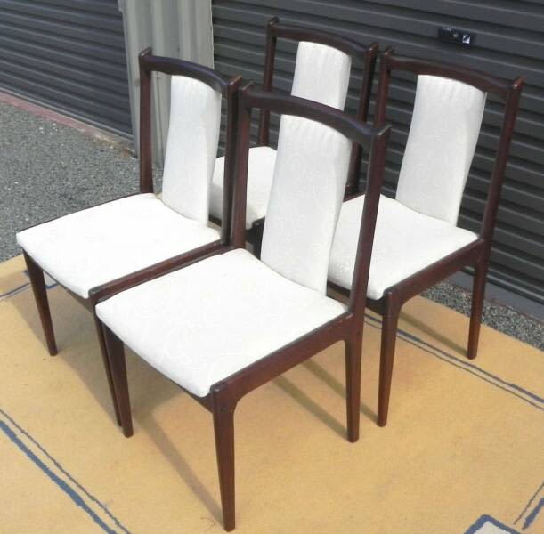 Mid Century Vintage TH Brown 4 Dinning Chairs Dining Chairs Gumtree