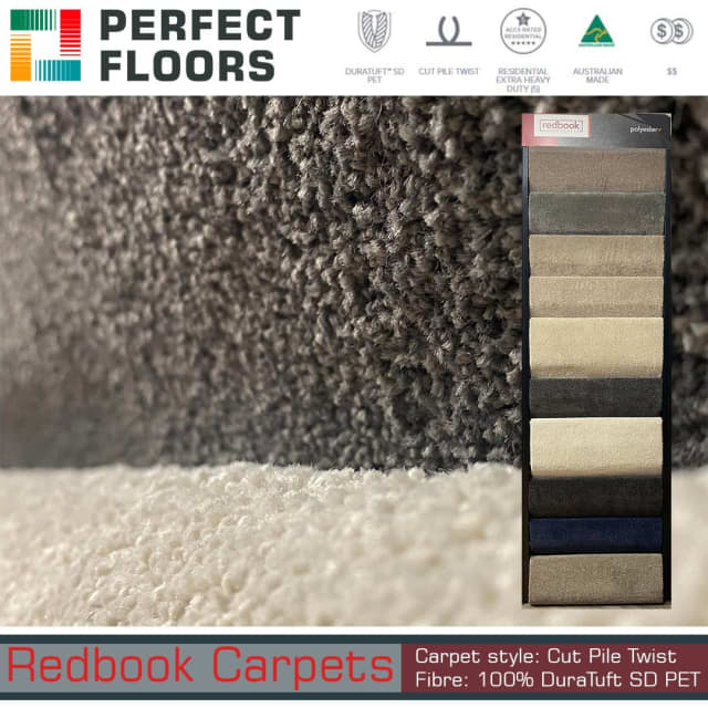 Carpet, Cut Pile Twist, DuraTuft SD PET, Supply & Install | Building ...