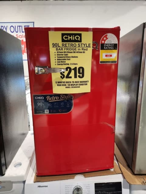 chiq retro bar fridge