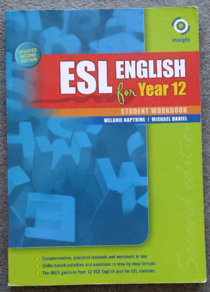 ESL English for Year 12 Student Work Book | Textbooks | Gumtree