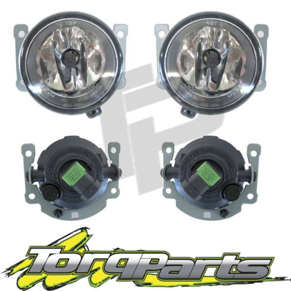 FOG LIGHTS PAIR SUIT ZH OUTLANDER MITSUBISHI LAMP SPOT DRIVING FOGLAMP