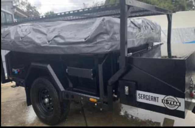 Black series Sargent camper trailer | Camper Trailers | Gumtree ...