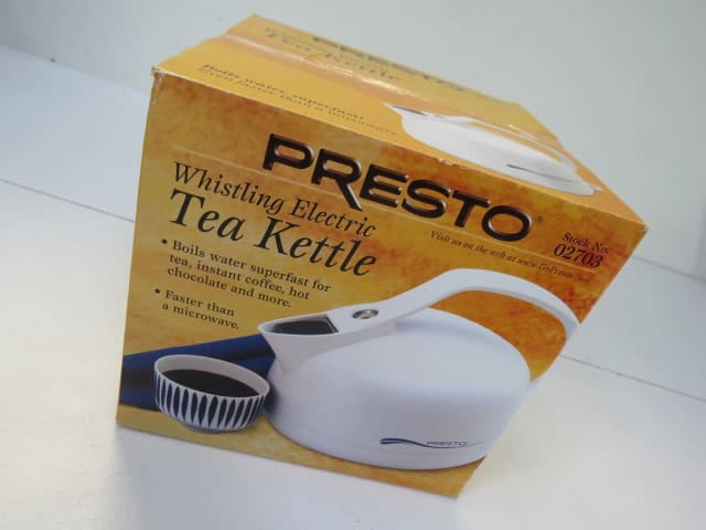 Presto Tea Kettle, Whistling, Electric, Other Appliances