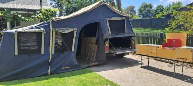 Oztrail 12 Camper Trailer tent | Camper Trailers | Gumtree Australia ...