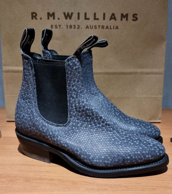 RM Williams Lady Yearling Grey print Womens 7D., Women's Shoes, Gumtree  Australia Brisbane South East - Camp Hill