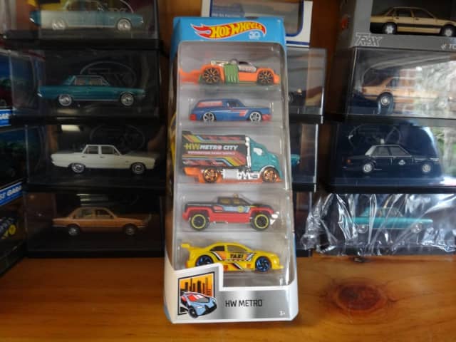 hot wheels hw metro 5 pack