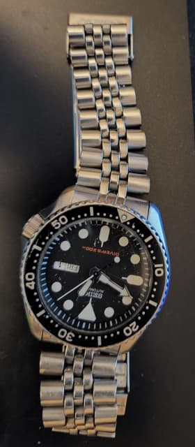 SEIKO 7S26-0020 Diver's 200m Automatic Day Date Steel band-good cond |  Watches | Gumtree Australia Port Stephens Area - Salamander Bay | 1297571879