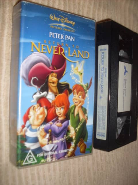 VHS Disney Peter Pan Return to Never Land | CDs & DVDs | Gumtree ...