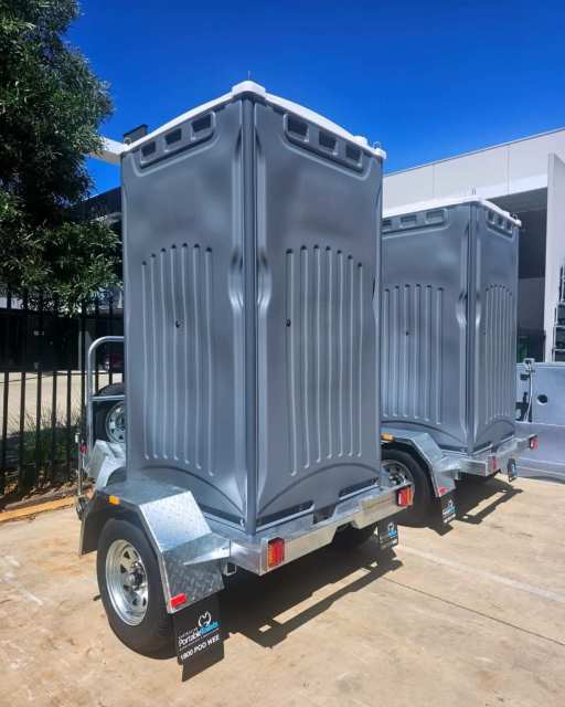 New portable bathroom or shower on a trailer. Trailers Gumtree
