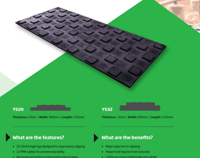 RUBBER MATTING, SUIT LIVESTOCK DAIRY YARDS Livestock Gumtree