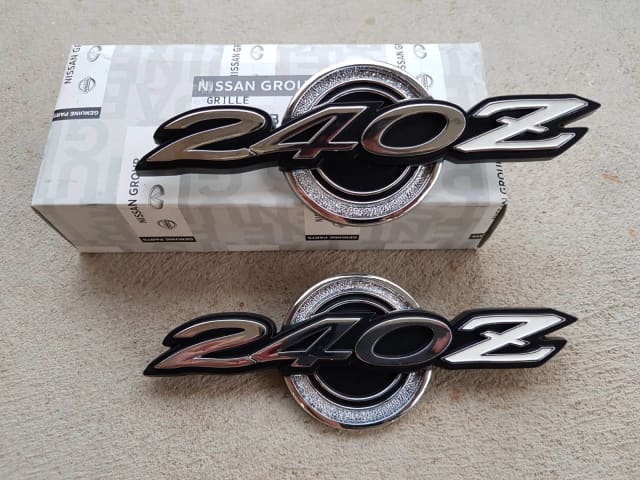 Datsun 240Z pillar badges NEW Nissan S30 Fairlady Z | Auto Body parts ...