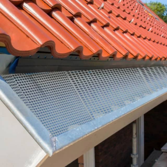 10pcs Gutter Guard Mesh Aluminum Guard Branch Leaf Garden Tools in