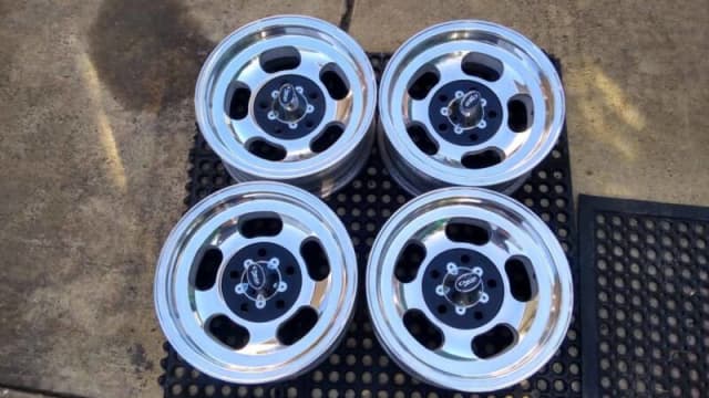 CHEVIOT 14X6 ALLOYS SUIT HOLDEN HQ-WB, PONTIAC. CHEV. FRESH MACHINE PO ...