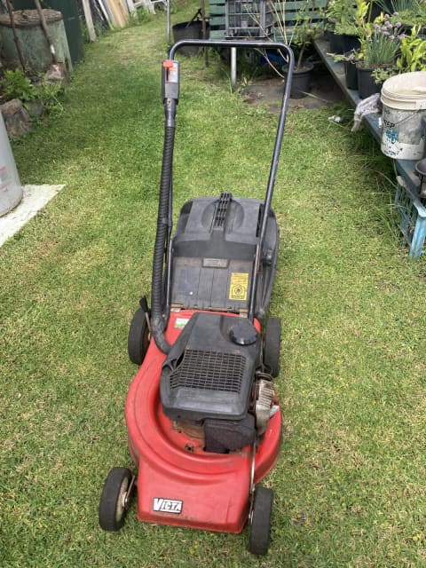 Victor lawn mower 2 stroke with catcher buy now $ 120 - Lawn Mowers in ...