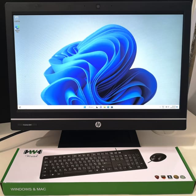 HP ProOne 600 G1 AIO Core-i7 8GB RAM 512GB SSD 500GB HDD WIN 11