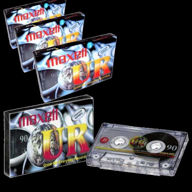 New stock sealed Blank Cassette Tapes C90 Maxell UR 90min Other Audio