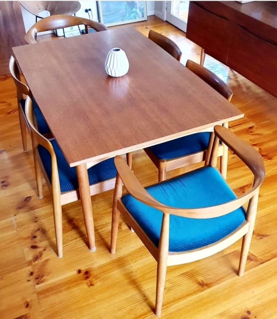 Mid century vintage danish dining setting Dining Chairs Gumtree