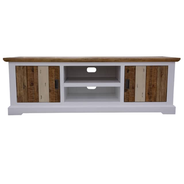 Orville ETU Entertainment TV Unit 180cm 2 Door Solid Acacia Timbe