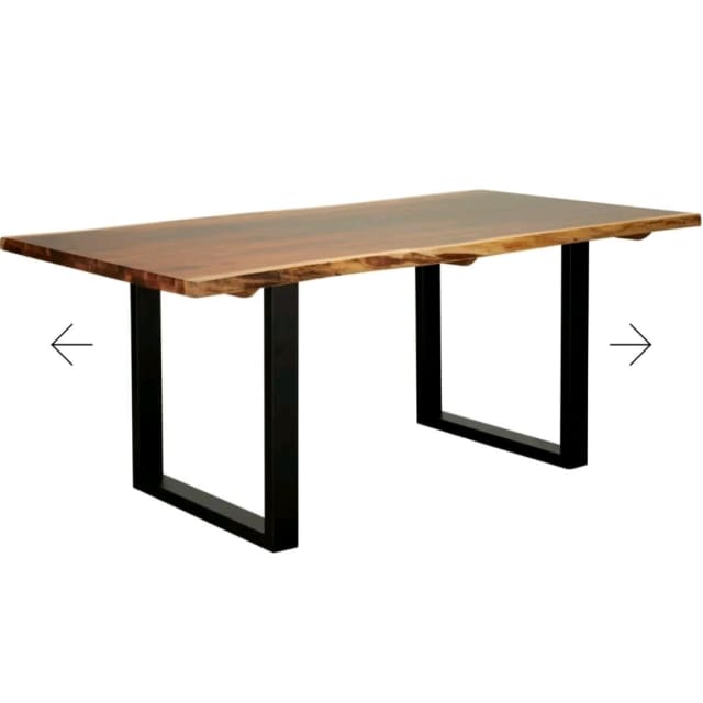 Croft Live Edge Dining Table 240cm Exdisplay Like New BARGAIN PENRITH