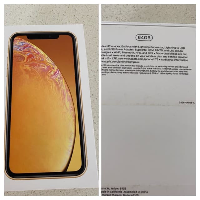 iPhone XR 64 GB refreshing yellow color | iPhone | Gumtree