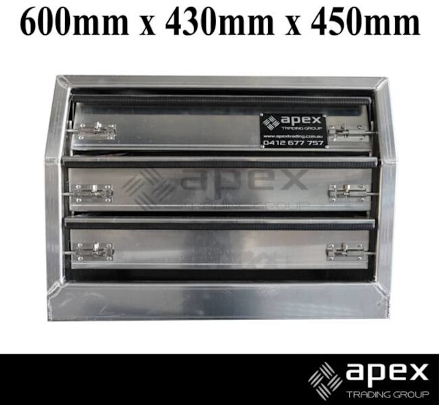 NEW APEX ALUMINIUM TOOL BOX DRAWERS FOR TOOLBOX STORAGE 644 Tool